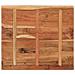 Piano Tavolo 100x80x3,8 cm Rettangolare Legno Massello Acacia - Foto miniatura 5