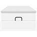 Struttura Letto Pouf con Materasso Bianco 80x200 cm Similpelle - Foto miniatura 7