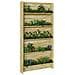 Supporto per piante con lo scaffale Marrone 90 x 15 x 180 cm - Foto miniatura 3