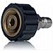 Adattatore M22x1,5 A Innesto Rapido 3/8"" - Compatibile Con Idropulitrici Kärcher Hd, Hds | Ottone E Acciaio, Resistente Alla Corrosione - Foto miniatura 6