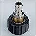 Adattatore M22x1,5 A Innesto Rapido 3/8"" - Compatibile Con Idropulitrici Kärcher Hd, Hds | Ottone E Acciaio, Resistente Alla Corrosione - Foto miniatura 7