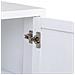 Credenza Con 3 Cassetti E 2 Ante In Legno E Metallo 120x40,5x81h Cm - Foto miniatura 7