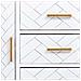 Credenza Con 3 Cassetti E 2 Ante In Legno E Metallo 120x40,5x81h Cm - Foto miniatura 8