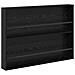 Scaffale per riviste 2 pcs Rovere Nero 100 x 12 x 70 cm - Foto miniatura 5