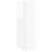 Set di Mobiletto da TV a Parete 4 pcs Bianco Lucido - Foto miniatura 6