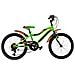 Bici Bimbo Mtb Misura 20 Mountain Bike Bambino Modello Vortex Vx20cc 6v Con Cambio E Parafanghi - 28 Verde Fluo Nero Arancio Opaco - Foto miniatura 1