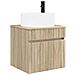Mobile lavabo da parete Rovere Sonoma 49 x 44,5 x 65,5 cm - Foto miniatura 1