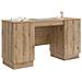 Scrivania con lo scaffale Rovere Artigianale 142,5 x 50 x 75 cm - Foto miniatura 2