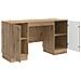 Scrivania con lo scaffale Rovere Artigianale 142,5 x 50 x 75 cm - Foto miniatura 3