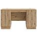 Scrivania con lo scaffale Rovere Artigianale 142,5 x 50 x 75 cm - Foto miniatura 4