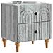 Armadio da Notte con cassetto Grigio Sonoma 43 x 34,5 x 48 cm - Foto miniatura 2