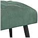Panchina con bottoni imbottiti Verde Mare 80 x 40 x 46 cm - Foto miniatura 5