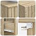 Set di mobili per il bagno 3 pz Rovere Sonoma - Foto miniatura 5