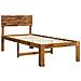 Letto Singolo con Testiera ROSTOCK Naturale 75 x 190 cm - Foto miniatura 3