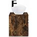 Set di mobili per il bagno Rovere Fumo Legno ingegnerizzato - Foto miniatura 3