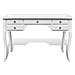 Scrivania in Stile Francese Legno con Gambe Curve e 5 Cassetti - Foto miniatura 2