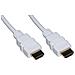 CAVO HDMI 4Kx2K PER PC, NOTEBOOK, HDTV, ECC CONTATTI DORATI MT 1 COLORE BIANCO - Foto miniatura 1