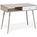 Scrivania Deora Marrone Chiaro 100 Cm 48 Cm Con Contenitore - Foto miniatura 6