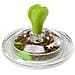Gioco Interattivo Cani Piccoli E Gatti Carousel Dispenser Di Crocchette E Biscottini, In Plastica - Foto miniatura 2
