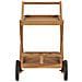 Carrello Da Tè In Legno Massello Di Teak - Foto miniatura 3