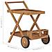 Carrello Da Tè In Legno Massello Di Teak - Foto miniatura 5