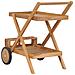 Carrello Da Tè In Legno Massello Di Teak - Foto miniatura 6