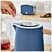Stp2090 Set Da Colazione Bollitore Senza Fili 1,7l Tostapane Pane 2 Blu Nordic - Foto miniatura 3