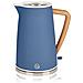 Stp2090 Set Da Colazione Bollitore Senza Fili 1,7l Tostapane Pane 2 Blu Nordic - Foto miniatura 8