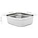 Contenitori Gastronorm 4 Pz Gn 1/2 100 Mm In Acciaio Inox - Foto miniatura 7