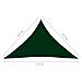 Parasole a Vela Oxford Triangolare 3,5x3,5x4,9 m Verde Scuro - Foto miniatura 6