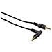 Jack Cable, Plug - Plug, 3.5 mm, 0.75 m 0.75m 3.5mm Nero cavo audio - Foto miniatura 1