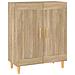 Credenza Rovere Sonoma 69,5x34x90 Cm In Legno Multistrato - Foto miniatura 2