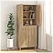 Credenza Rovere Sonoma 69,5x34x90 Cm In Legno Multistrato - Foto miniatura 3
