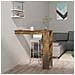 Bancone Da Muro Rovere Fumo 102x45x103,5 Cm Legno Multistrato - Foto miniatura 1