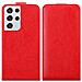 Cadorabo Custodia Compatibile Con Samsung Galaxy S22 Ultra In Rosso Mela - Coperchio Protettivo In Design Flip Con Chiusura Magnetica - Foto miniatura 7