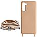Cover Cordino Per Samsung Galaxy S23 Collana / Tracolla 80 Cm Rosa Chiaro - Foto miniatura 2
