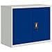 Armadio Classificatore Grigio Chiaro E Blu 90x40x70 Cm Acciaio - Foto miniatura 1