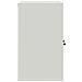 Armadio Classificatore Grigio Chiaro E Blu 90x40x70 Cm Acciaio - Foto miniatura 7