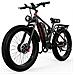 Bicicletta Elettrica S26 - Motore 750w*2 Batteria 960wh Autonomia 60km - Nero - Foto miniatura 2