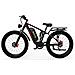 Bicicletta Elettrica S26 - Motore 750w*2 Batteria 960wh Autonomia 60km - Nero - Foto miniatura 5