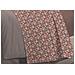 Completo Lenzuola Letto 100% Cotone Made Italy 3027 Disegno Provenza Piazza E Mezza Marrone - Foto miniatura 4