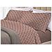 Completo Lenzuola Letto 100% Cotone Made Italy 3027 Disegno Provenza Piazza E Mezza Marrone - Foto miniatura 1