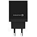 Etc06 Premium 32w Adaptive 3 Port 5v-12v 2x Usb / Usb-c Travel Charger Black - Foto miniatura 4
