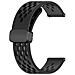 Cinturino In Silicone Da 22 Mm Per Samsung Galaxy Watch 3 45 Mm /galaxy Watch 46 Mm Black - Foto miniatura 1