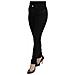 Jeans Denim Casual A Vita Alta In Cotone Nero - It38 - Xs - Foto miniatura 2