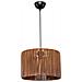Lampada Da Soffitto Roya Asz1700 In Carta Intrecciata Rustica Marrone - Foto miniatura 1