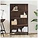 Libreria Rovere Marrone 80,5x35x139 Cm In Truciolato - Foto miniatura 3