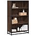 Libreria Rovere Marrone 80,5x35x139 Cm In Truciolato - Foto miniatura 1