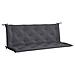 Cuscini Panca Giardino 2pz Antracite 150x50x7cm Tessuto Oxford - Foto miniatura 1