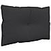Cuscini Per Pallet 2 Pz Neri In Tessuto - Foto miniatura 3